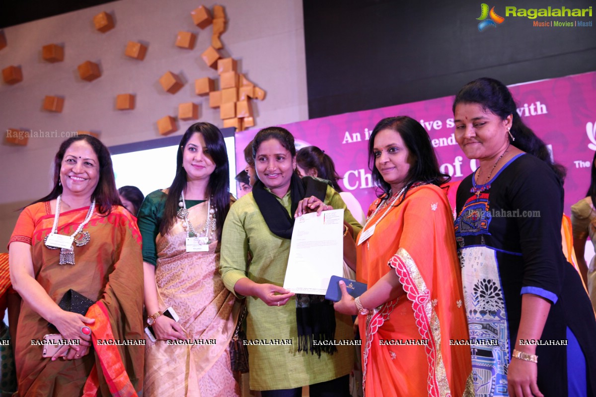 FICCI, FLO and YFLO Interaction with Sonali Bendre Behl at Park Hyatt, Hyderabad