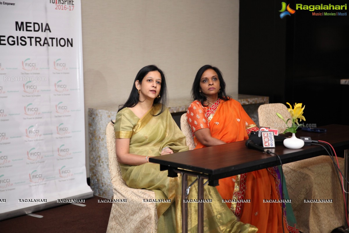 FICCI, FLO and YFLO Interaction with Sonali Bendre Behl at Park Hyatt, Hyderabad