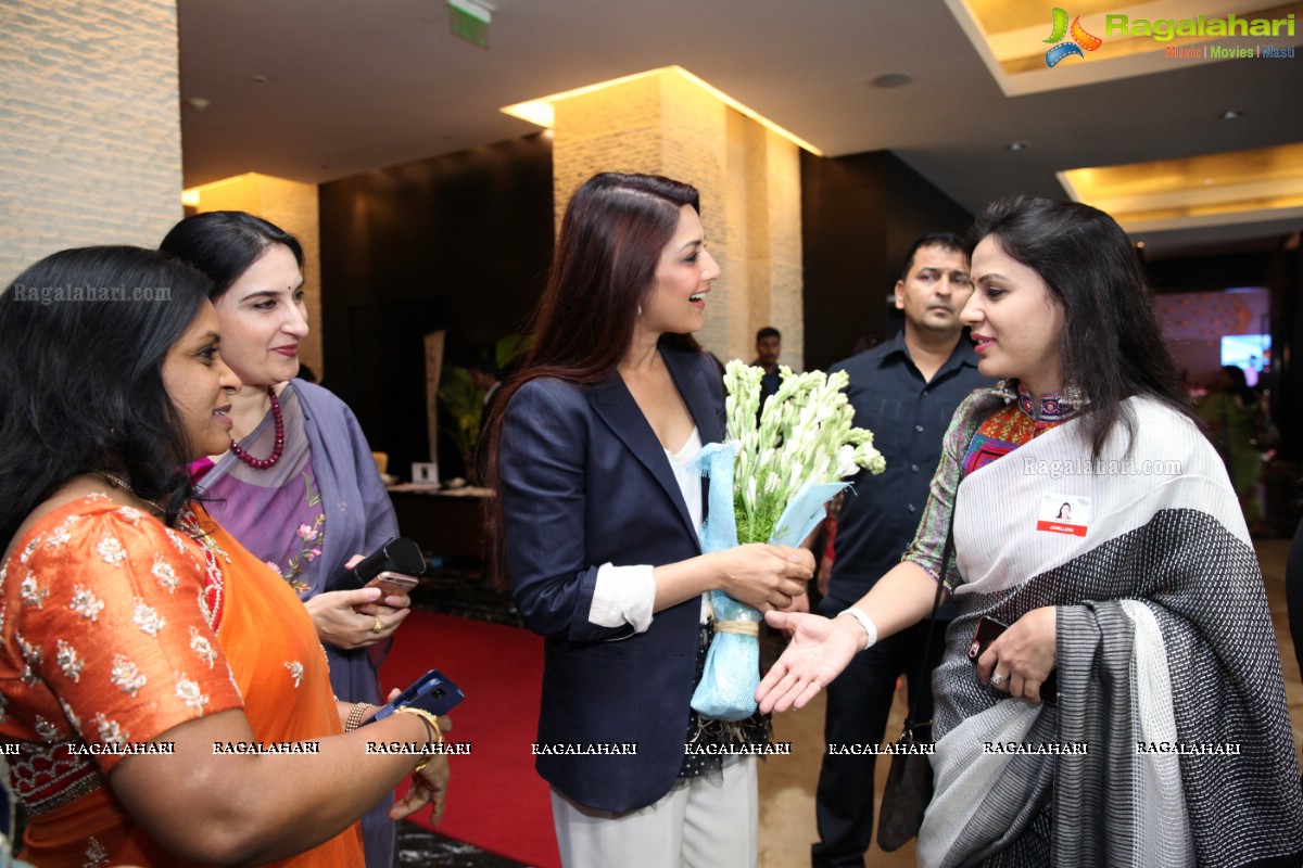 FICCI, FLO and YFLO Interaction with Sonali Bendre Behl at Park Hyatt, Hyderabad