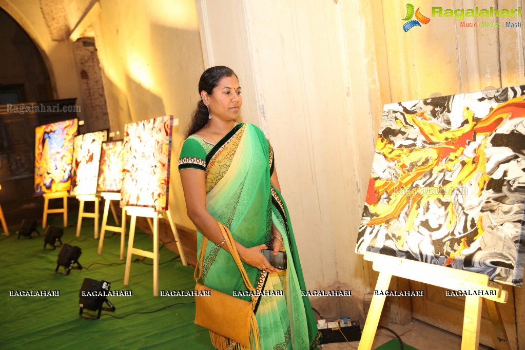 Art Performance and Exhibition of Paintings by Sravanti Juluri