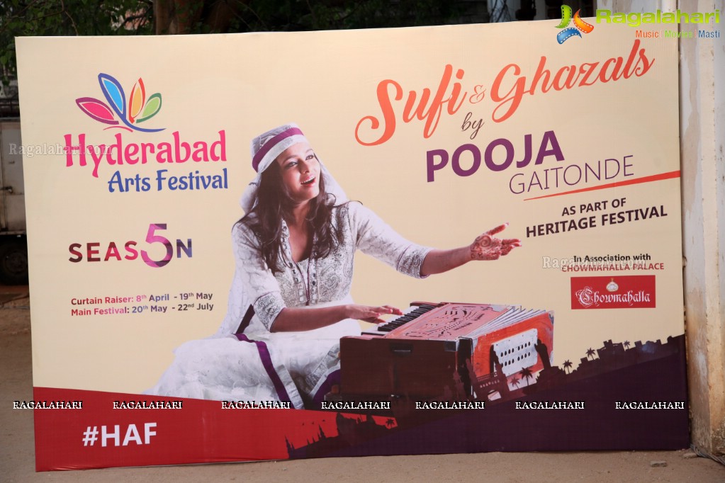 Hyderabad Arts Festival Season 5 - Sufi and Ghazals by Pooja Gaitonde at Chowmahalla Palace