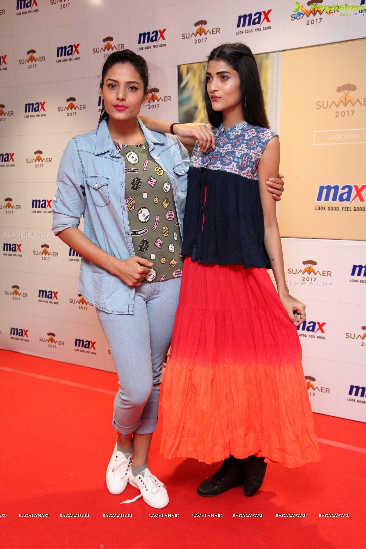 Sree Mukhi launches the MAX Summer Look-book and Summer 2017 Collection in Hyderabad