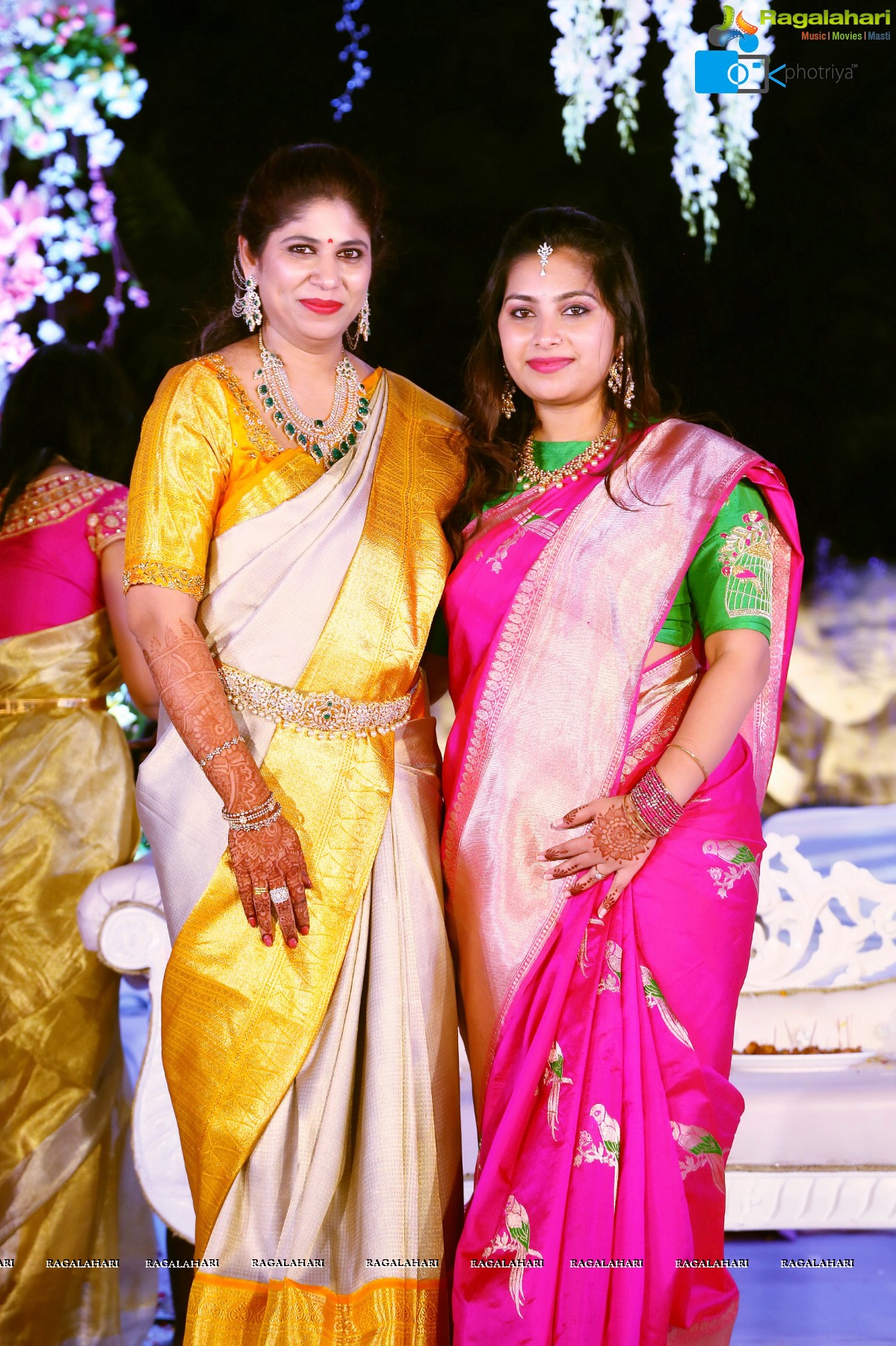Half Saree Function of Hiya - Daughter of Famous Jewellery Designer Swetha Reddy