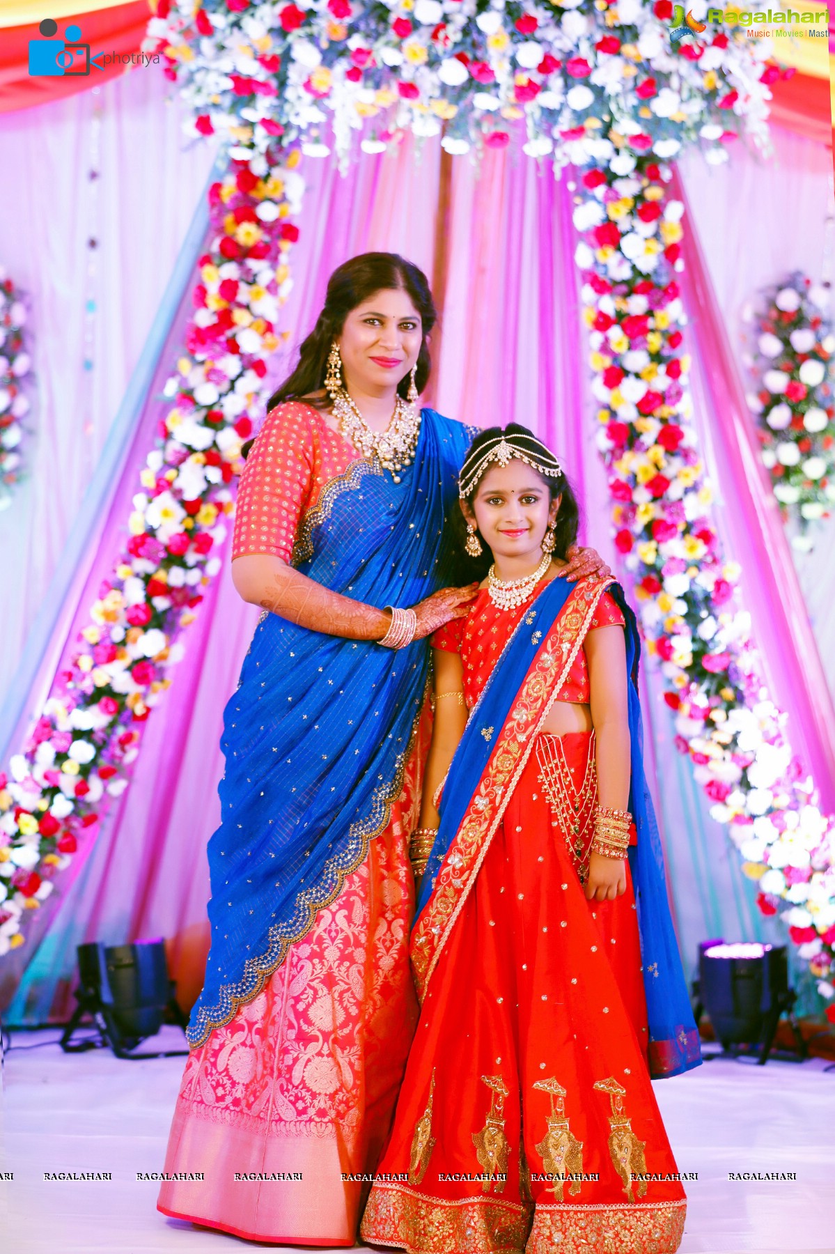 Half Saree Function of Hiya - Daughter of Famous Jewellery Designer Swetha Reddy