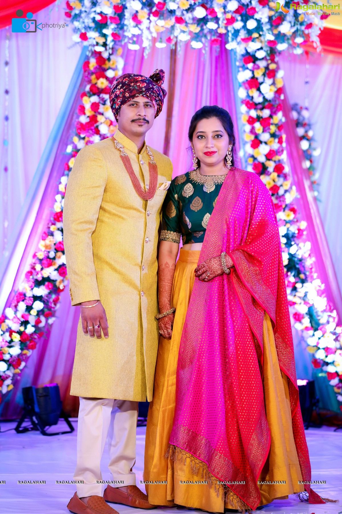 Half Saree Function of Hiya - Daughter of Famous Jewellery Designer Swetha Reddy