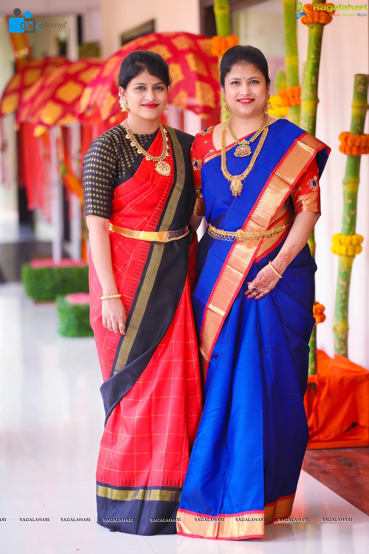 Half Saree Function of Hiya - Daughter of Famous Jewellery Designer Swetha Reddy