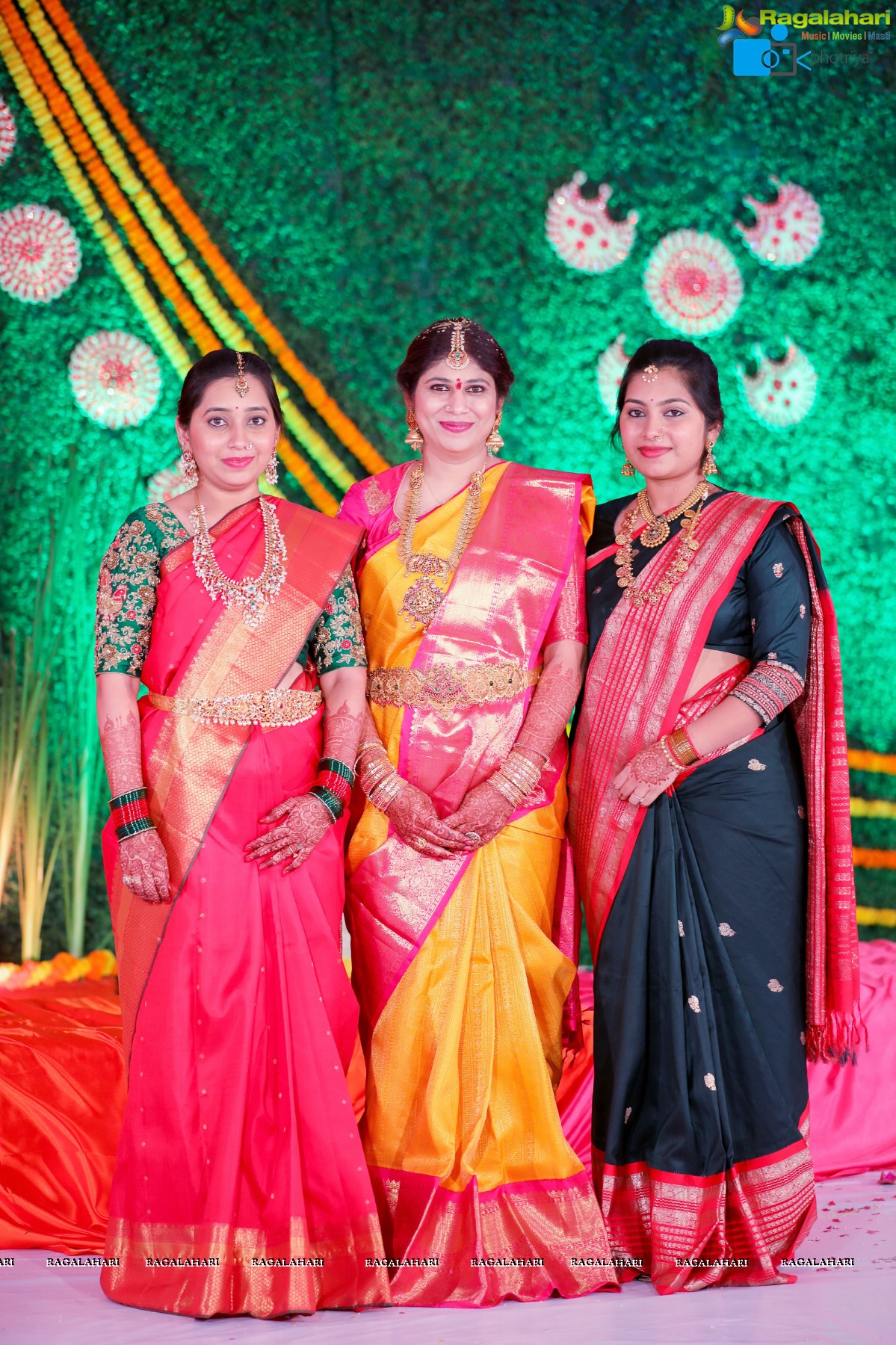 Half Saree Function of Hiya - Daughter of Famous Jewellery Designer Swetha Reddy