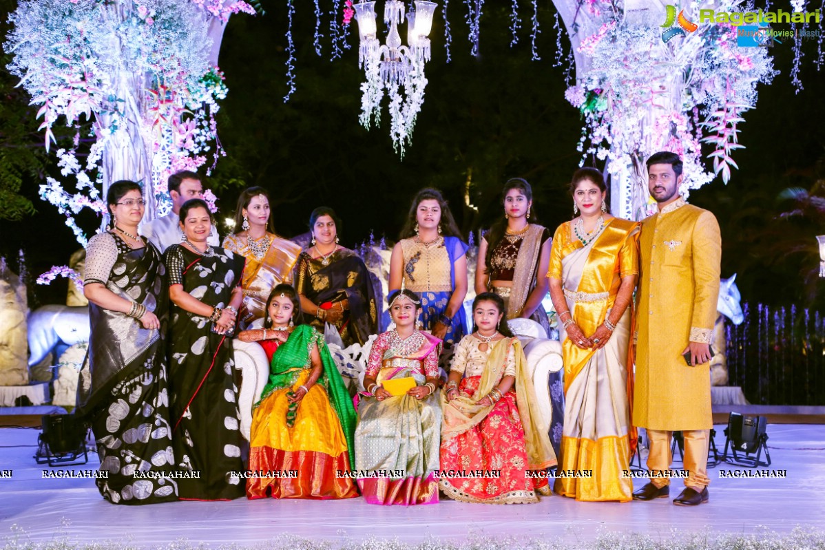 Half Saree Function of Hiya - Daughter of Famous Jewellery Designer Swetha Reddy