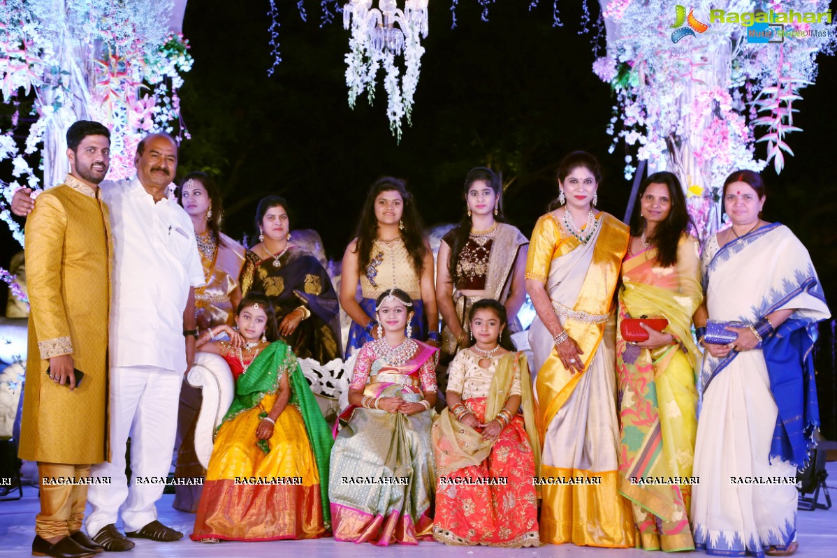 Half Saree Function of Hiya - Daughter of Famous Jewellery Designer Swetha Reddy