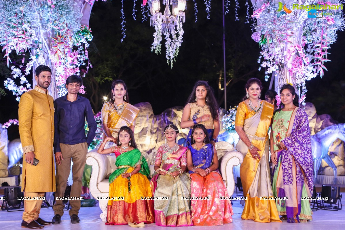 Half Saree Function of Hiya - Daughter of Famous Jewellery Designer Swetha Reddy