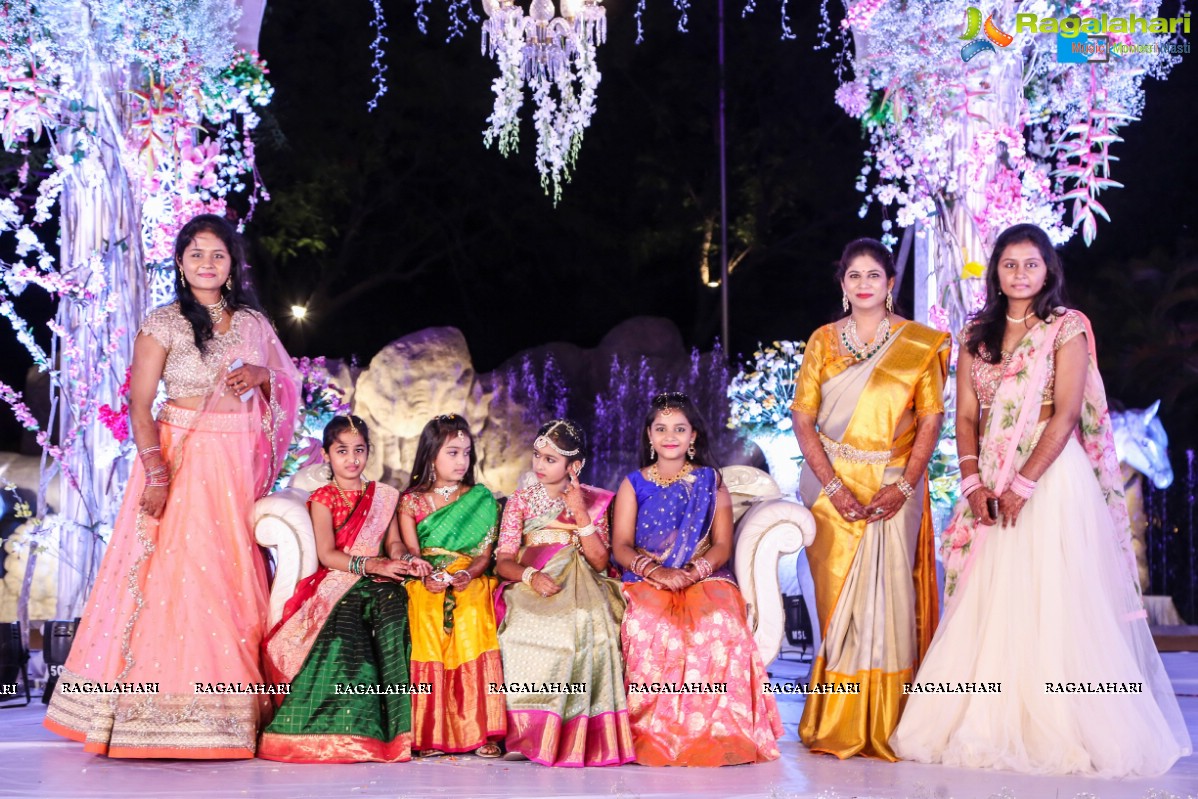 Half Saree Function of Hiya - Daughter of Famous Jewellery Designer Swetha Reddy