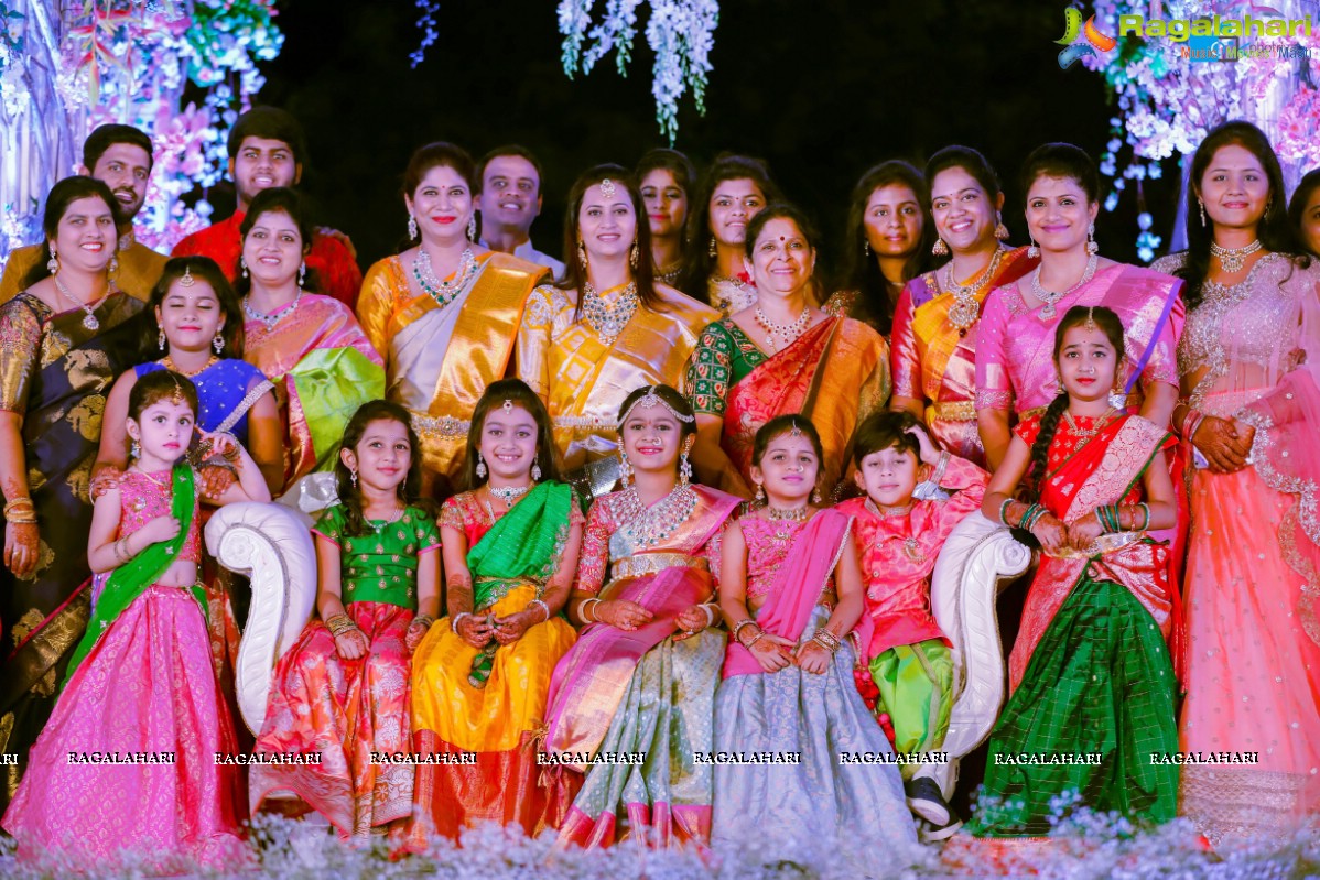 Half Saree Function of Hiya - Daughter of Famous Jewellery Designer Swetha Reddy