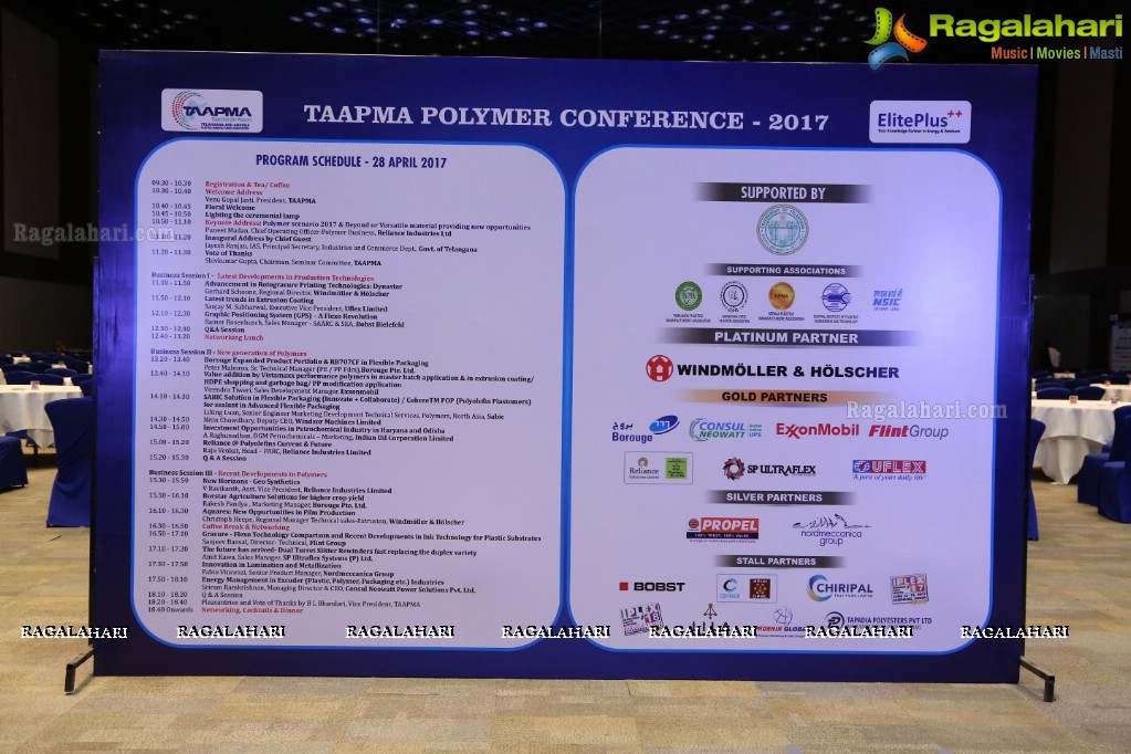 TAAPMA Polymer Conference at Novotel Hyderabad Convention Centre