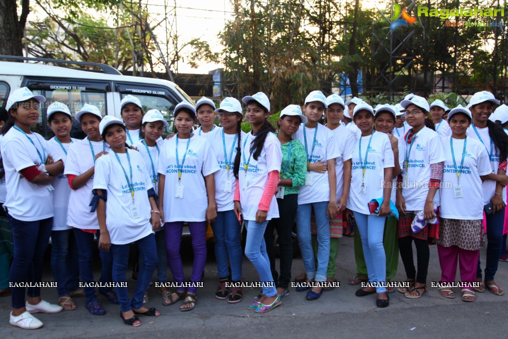 Urinary Incontinence Awareness Walk by Apollo Hospitals at Public Gardens, Nampally