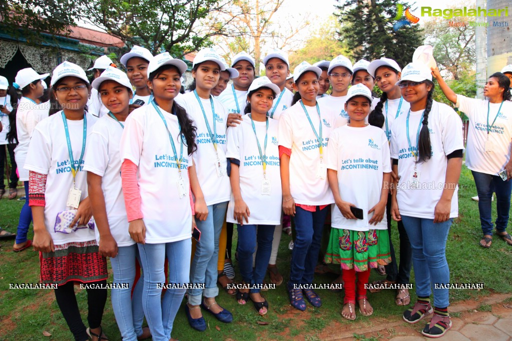 Urinary Incontinence Awareness Walk by Apollo Hospitals at Public Gardens, Nampally