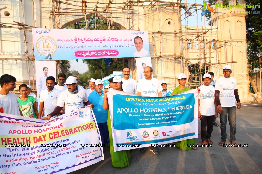 Urinary Incontinence Awareness Walk by Apollo Hospitals at Public Gardens, Nampally