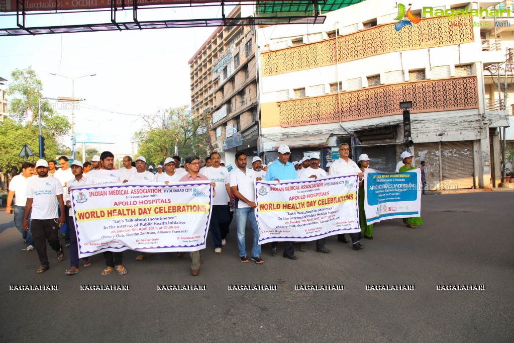 Urinary Incontinence Awareness Walk by Apollo Hospitals at Public Gardens, Nampally