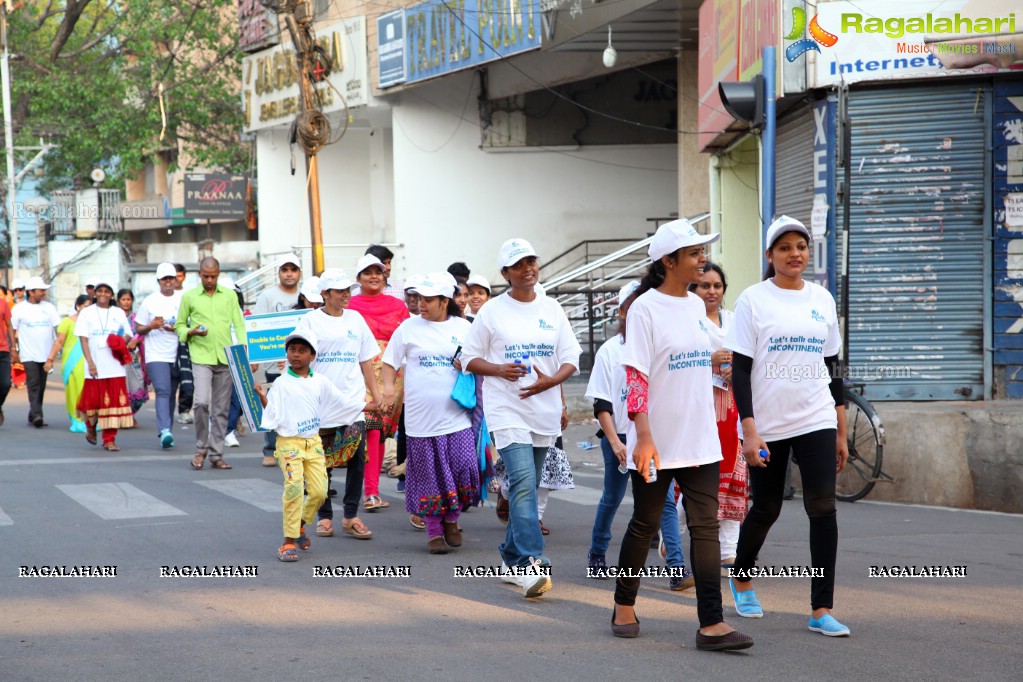 Urinary Incontinence Awareness Walk by Apollo Hospitals at Public Gardens, Nampally