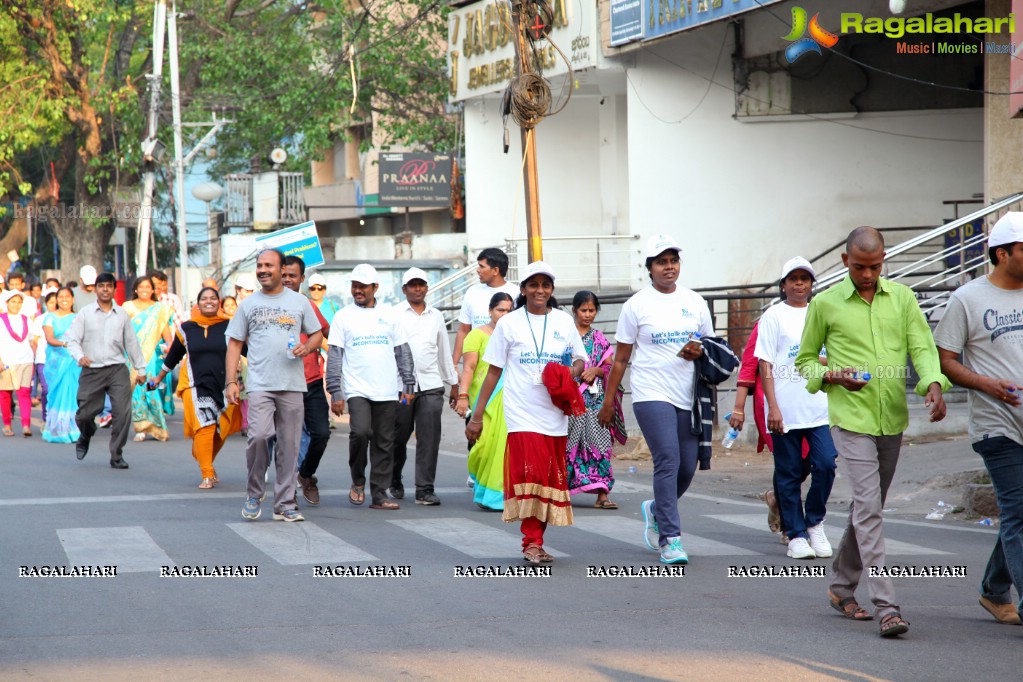 Urinary Incontinence Awareness Walk by Apollo Hospitals at Public Gardens, Nampally