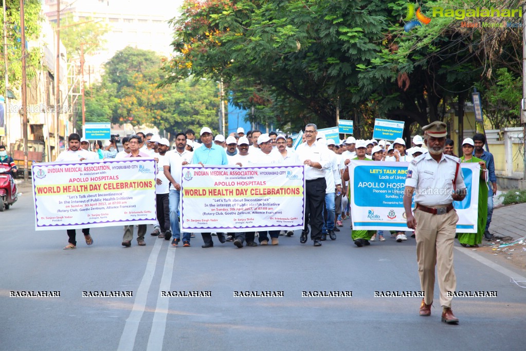 Urinary Incontinence Awareness Walk by Apollo Hospitals at Public Gardens, Nampally