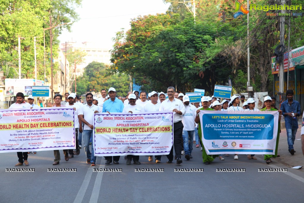 Urinary Incontinence Awareness Walk by Apollo Hospitals at Public Gardens, Nampally