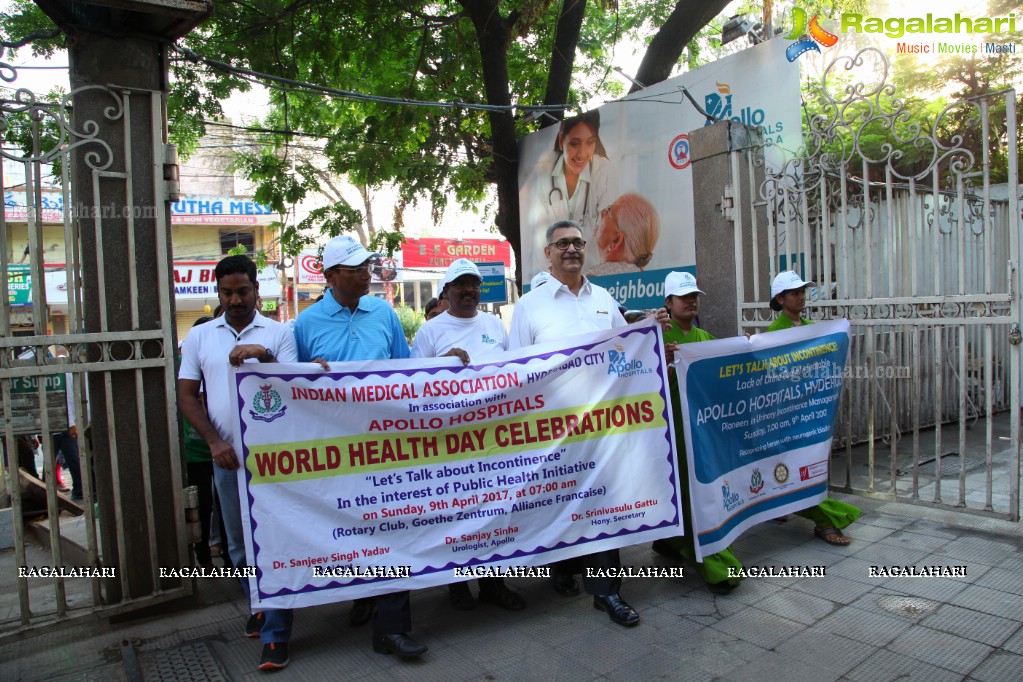 Urinary Incontinence Awareness Walk by Apollo Hospitals at Public Gardens, Nampally