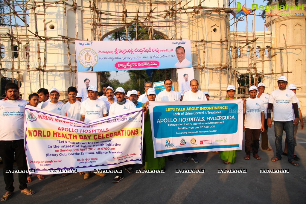 Urinary Incontinence Awareness Walk by Apollo Hospitals at Public Gardens, Nampally