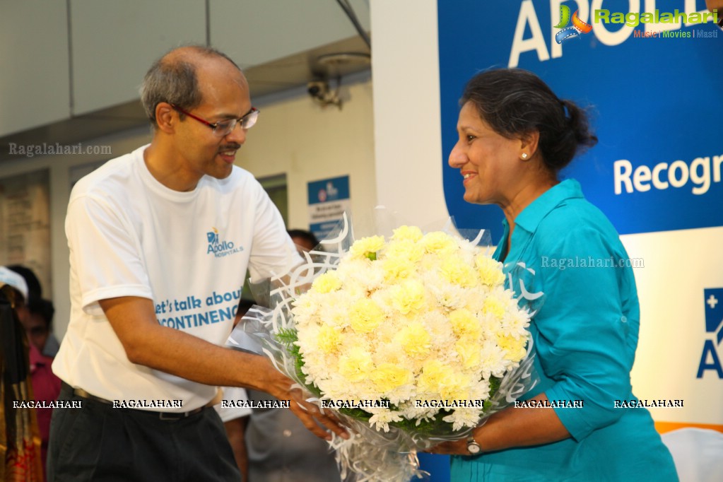 Urinary Incontinence Awareness Walk by Apollo Hospitals at Public Gardens, Nampally