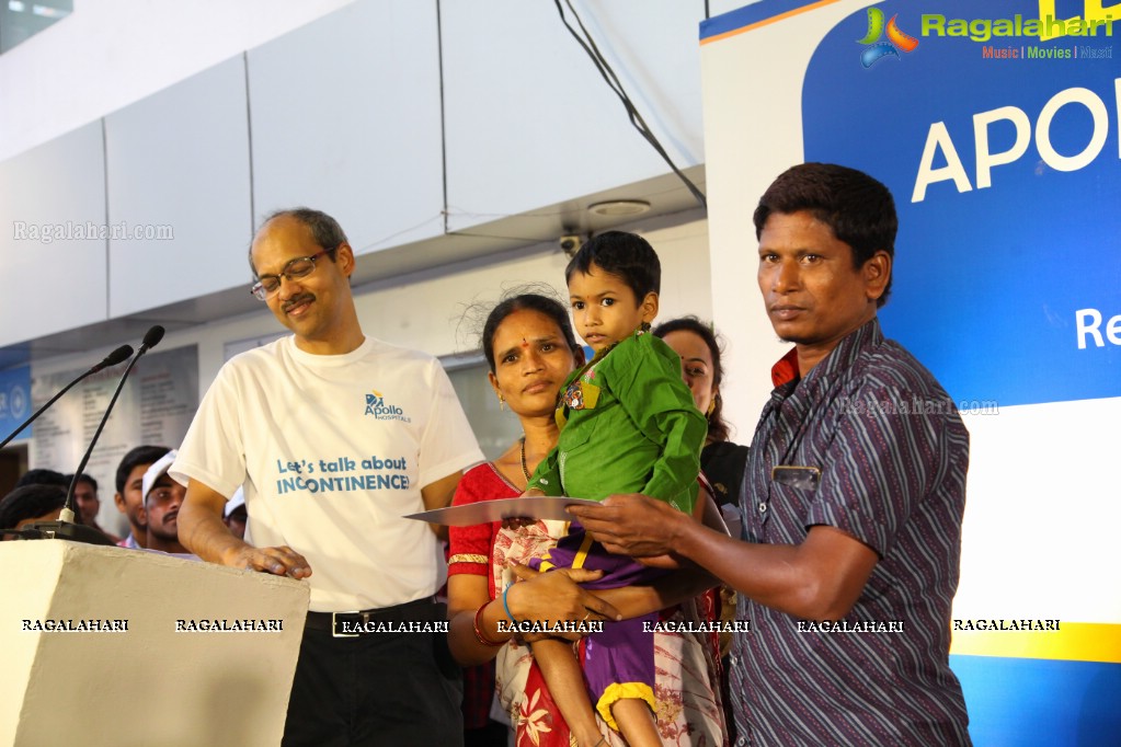 Urinary Incontinence Awareness Walk by Apollo Hospitals at Public Gardens, Nampally