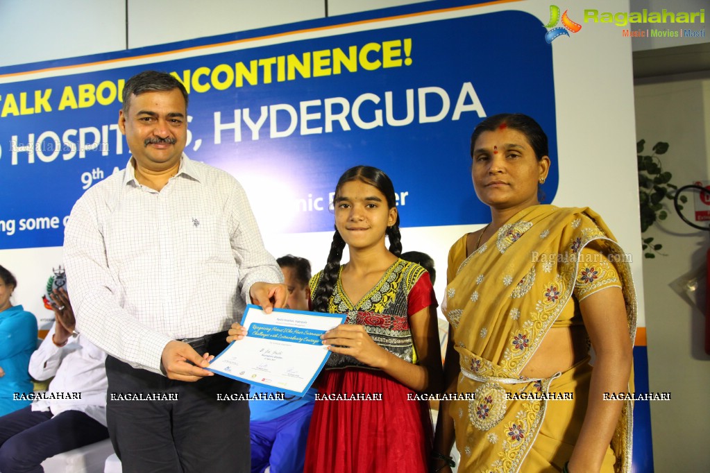 Urinary Incontinence Awareness Walk by Apollo Hospitals at Public Gardens, Nampally