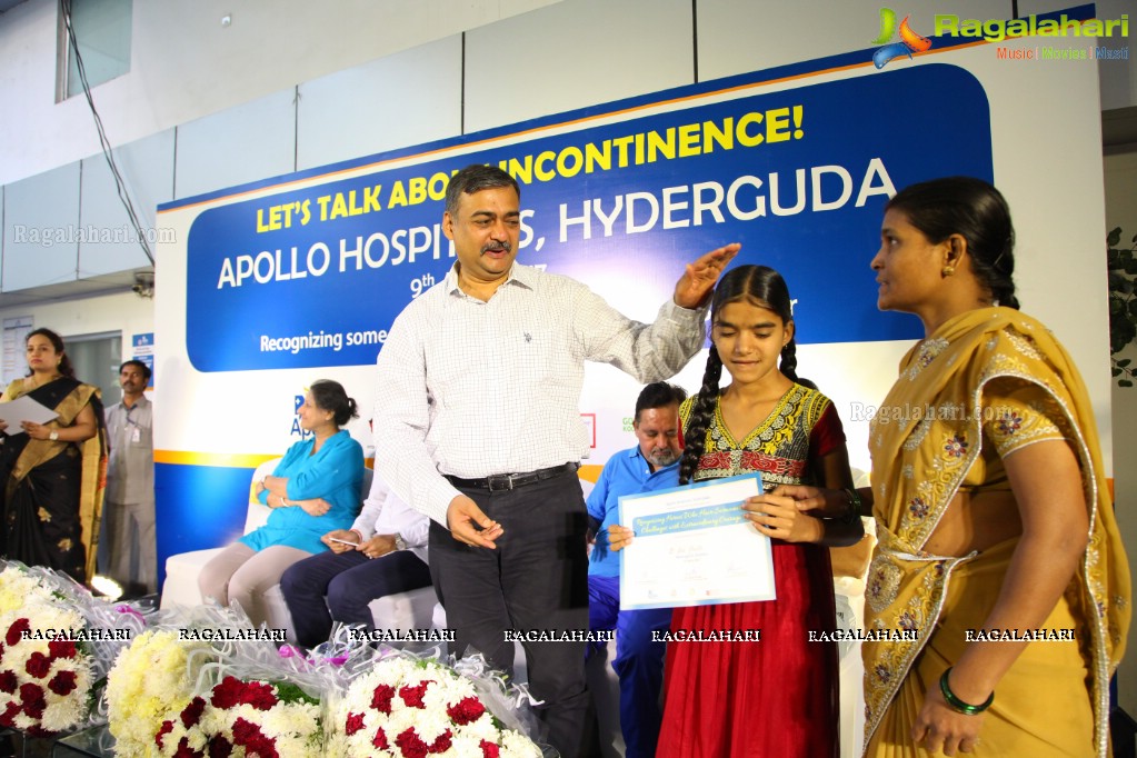 Urinary Incontinence Awareness Walk by Apollo Hospitals at Public Gardens, Nampally