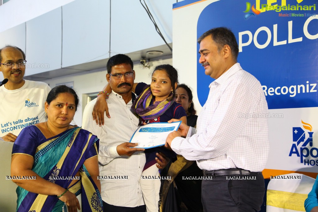 Urinary Incontinence Awareness Walk by Apollo Hospitals at Public Gardens, Nampally