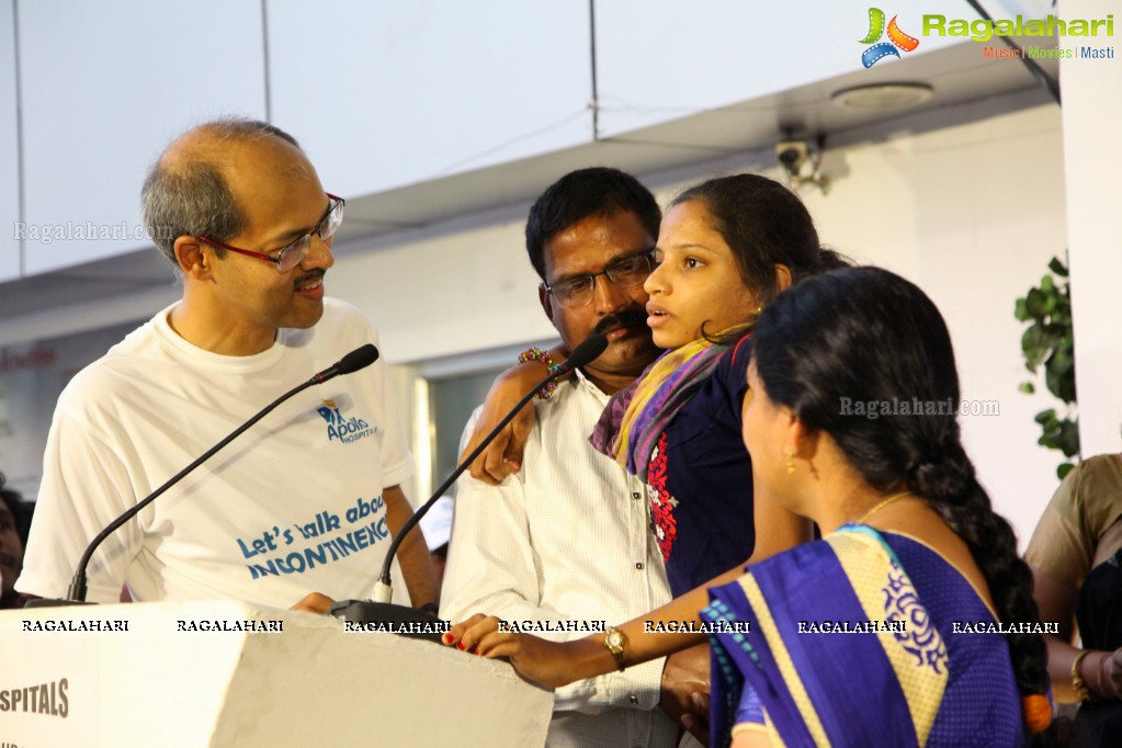 Urinary Incontinence Awareness Walk by Apollo Hospitals at Public Gardens, Nampally