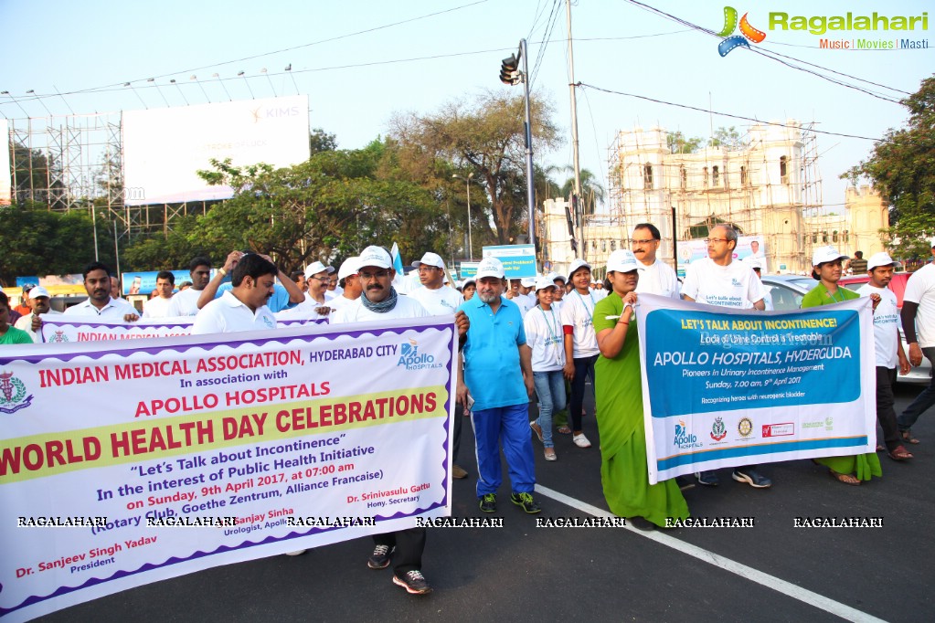 Urinary Incontinence Awareness Walk by Apollo Hospitals at Public Gardens, Nampally