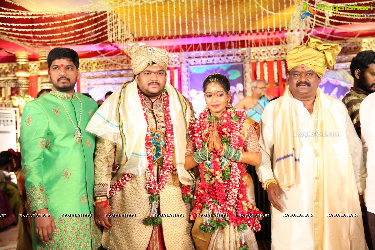 Vanaja Weds Mahendar Yadav at Image Gardens, Madhapur, Hyderabad