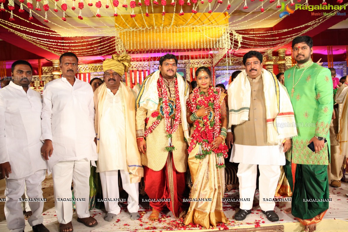 Vanaja Weds Mahendar Yadav at Image Gardens, Madhapur, Hyderabad