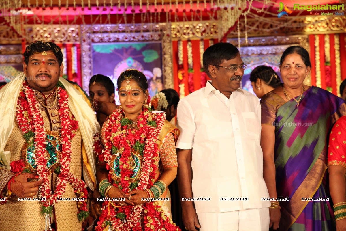 Vanaja Weds Mahendar Yadav at Image Gardens, Madhapur, Hyderabad