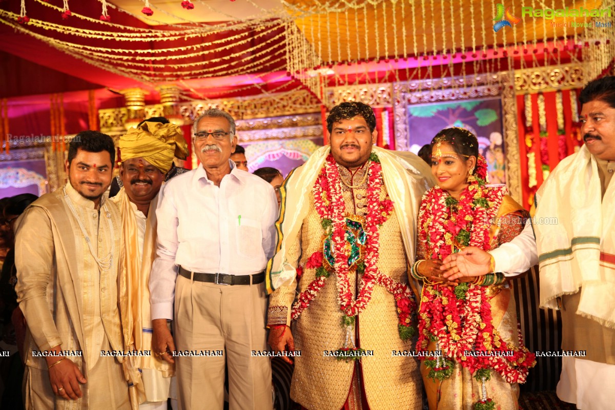 Vanaja Weds Mahendar Yadav at Image Gardens, Madhapur, Hyderabad