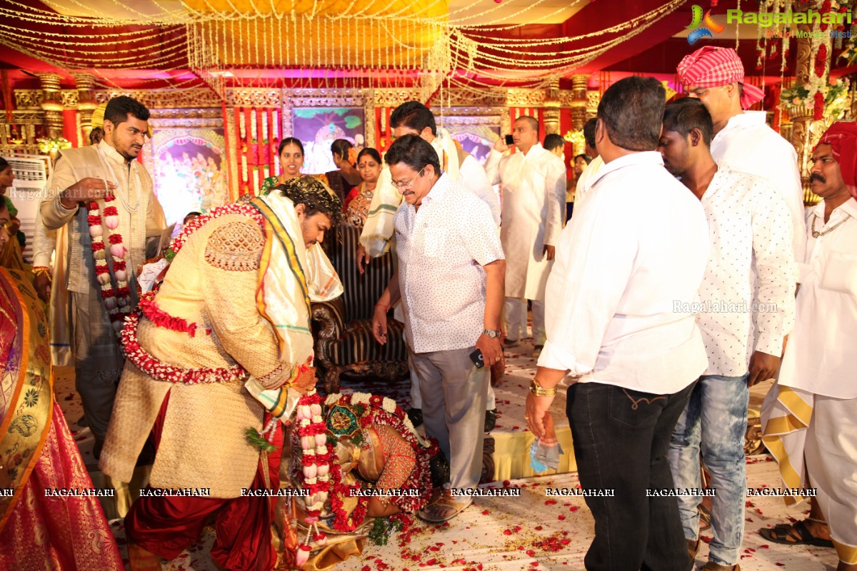 Vanaja Weds Mahendar Yadav at Image Gardens, Madhapur, Hyderabad