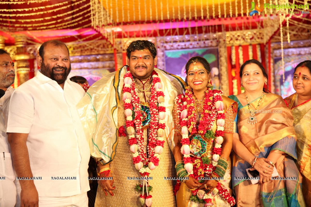 Vanaja Weds Mahendar Yadav at Image Gardens, Madhapur, Hyderabad