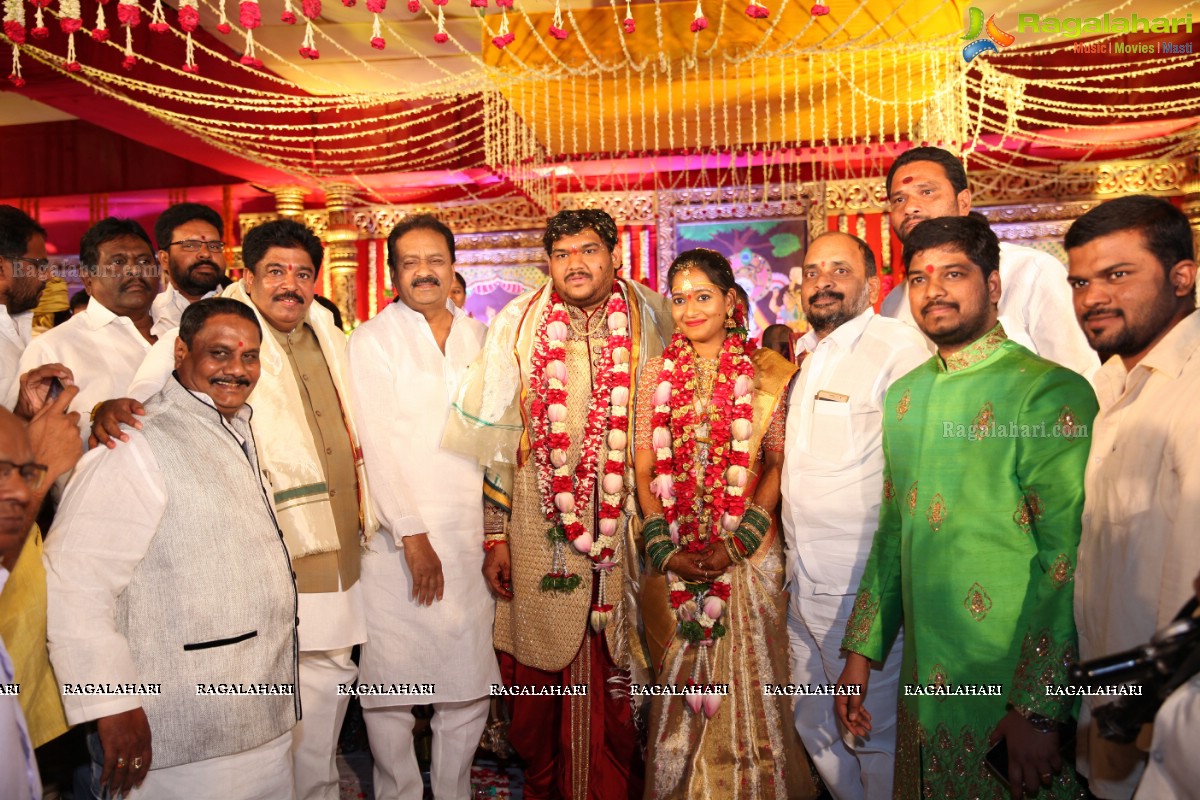 Vanaja Weds Mahendar Yadav at Image Gardens, Madhapur, Hyderabad