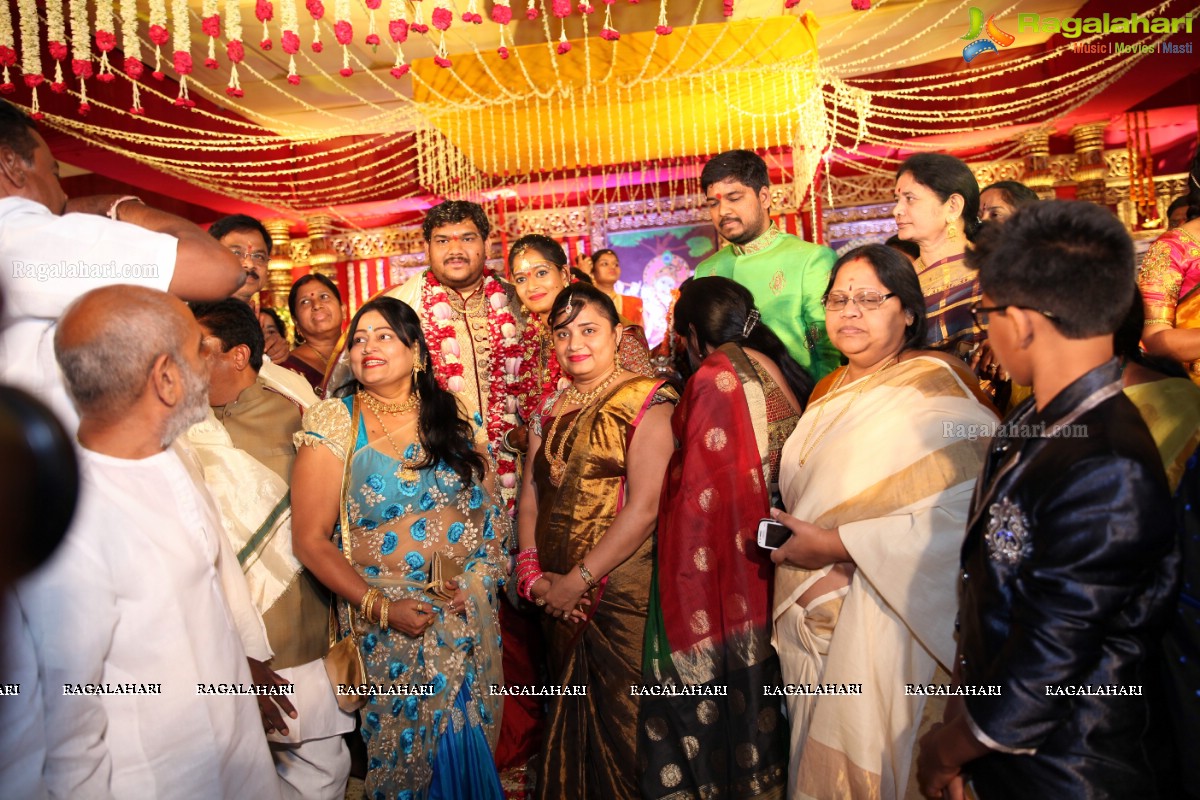 Vanaja Weds Mahendar Yadav at Image Gardens, Madhapur, Hyderabad