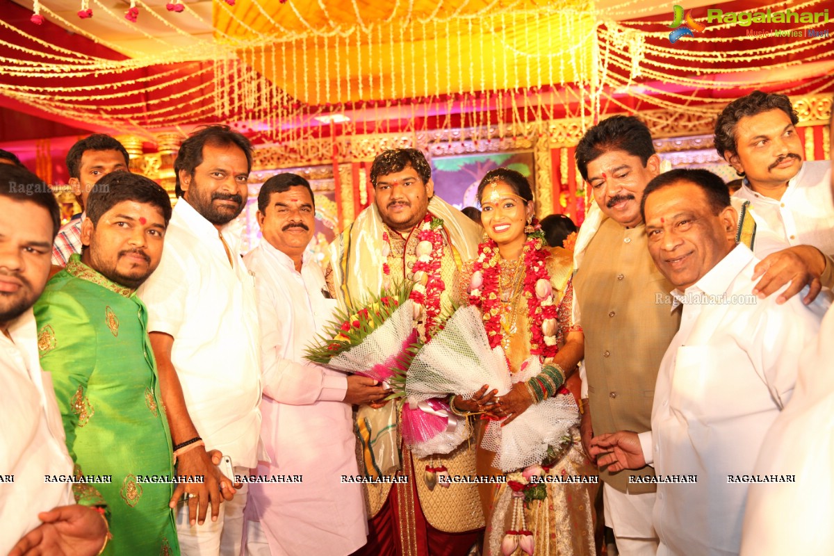 Vanaja Weds Mahendar Yadav at Image Gardens, Madhapur, Hyderabad