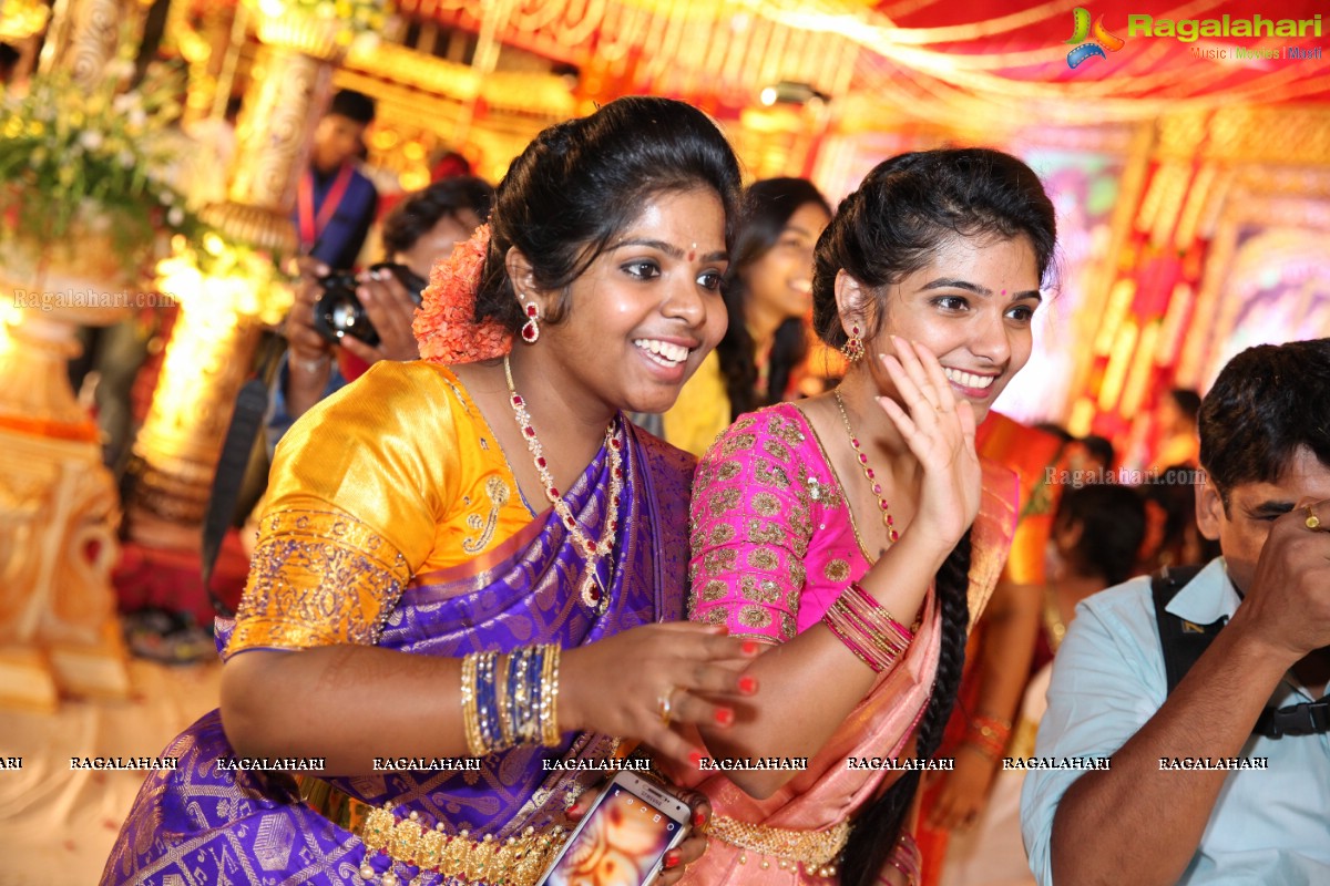 Vanaja Weds Mahendar Yadav at Image Gardens, Madhapur, Hyderabad