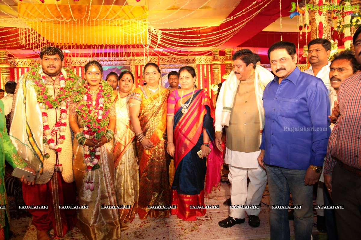 Vanaja Weds Mahendar Yadav at Image Gardens, Madhapur, Hyderabad