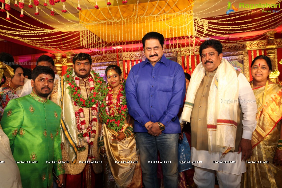 Vanaja Weds Mahendar Yadav at Image Gardens, Madhapur, Hyderabad