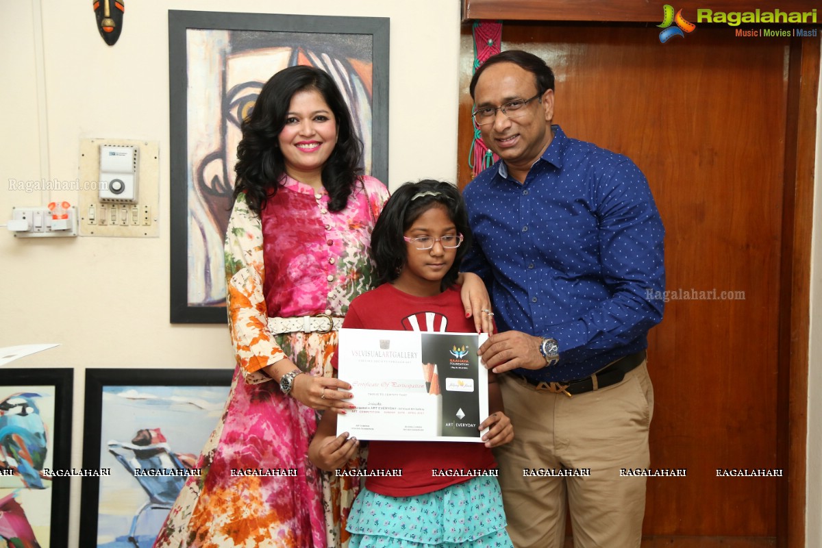 Art Contest by VSL Art Gallery by Helping Hands Foundation and Sahaaya Foundation