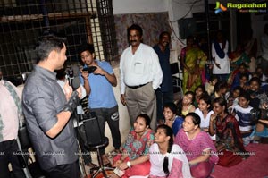 Kalyan Ram & MLA team visit Keshava Trust Orphanage