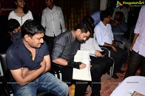 Kalyan Ram & MLA team visit Keshava Trust Orphanage