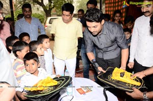 Kalyan Ram & MLA team visit Keshava Trust Orphanage